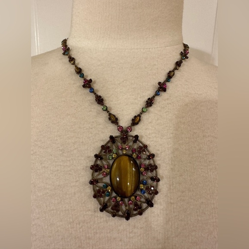 Torrid Multi-Colored Jeweled Statement Necklace